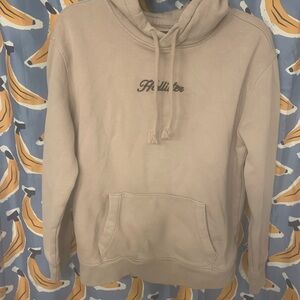 Hollister Men's Tan Hoodie